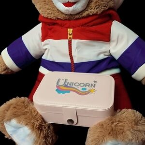 New Jewelry Box 🌸Chic Double Layer Faux Leather Jewelry Organizer🌸 NWOT